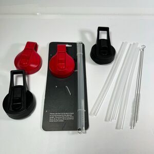 Hydro Flask Water Bottle Replacement Lid Straw Cleaner LOT Tumbler Universal Fit